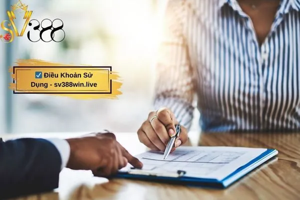 Điều Khoản Sử Dụng - sv388win.live